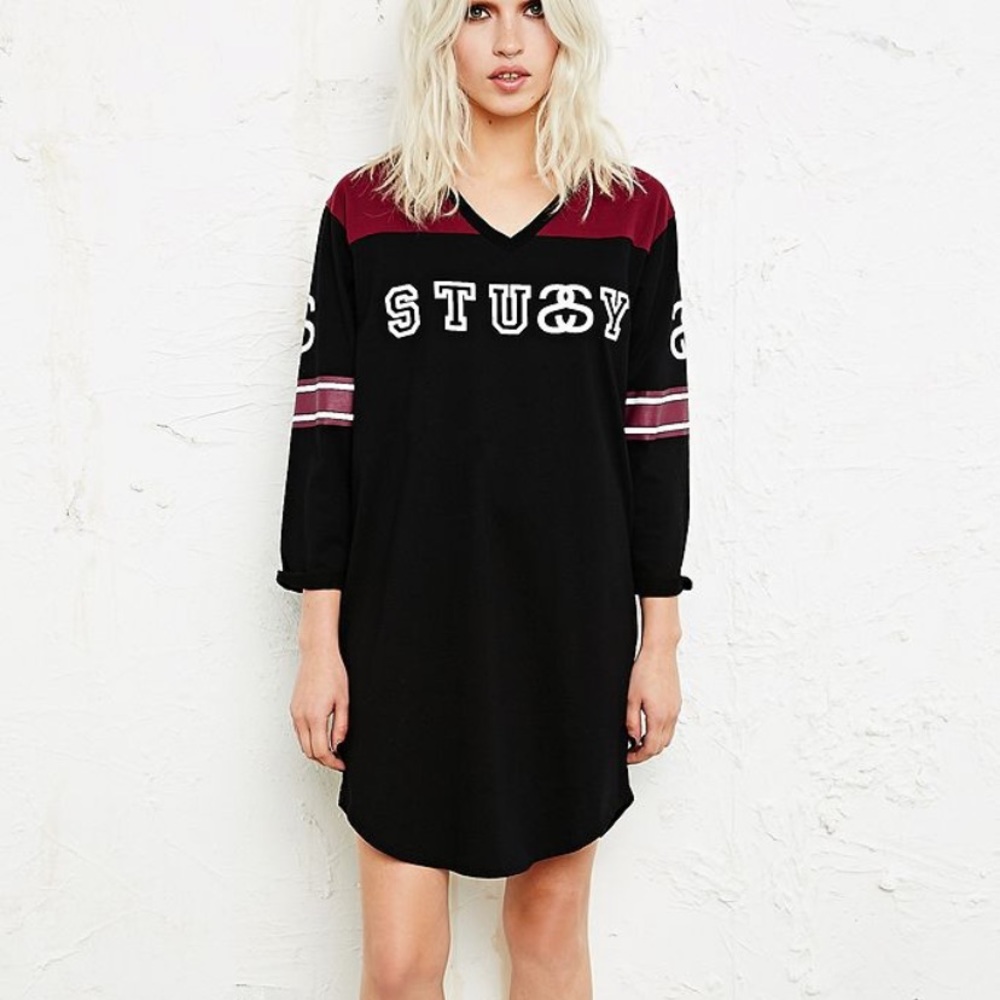 Stussy Jersey Style Tshirt Dress XS